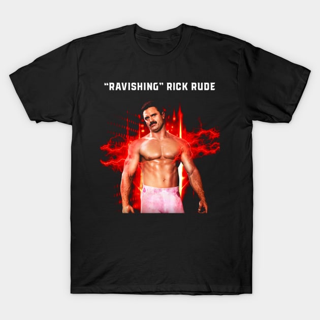 Ravishing Rick Rude T-Shirt by Crystal and Diamond